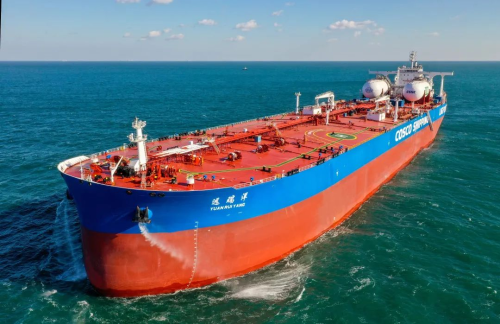 World’s First LNG Dual-Fuel Ultra-Large Crude Oil Tanker YUAN RUI YANG Finishes Maiden Voyage