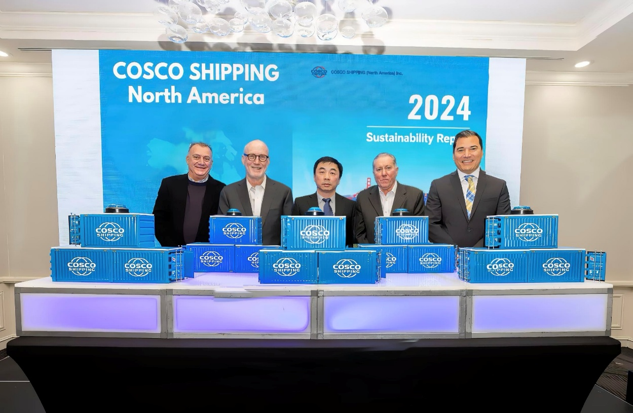 ​COSCO SHIPPING North America Publishes 2024 Sustainability  Report